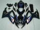 Carrosserie Suzuki GSXR 600 / 750 K6 2006-2007 - Noir Bleu Carrosserie Suzuki GSXR 600 / 750 K6 2006-2007 - Noir Bleu