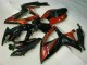 Carrosserie Suzuki GSXR 600 / 750 K6 2006-2007 - Noir Rouge Carrosserie Suzuki GSXR 600 / 750 K6 2006-2007 - Noir Rouge