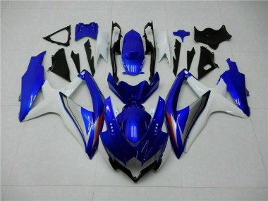 Carrosserie Suzuki GSXR 600 / 750 K8 2008-2010 - Bleu Blanc