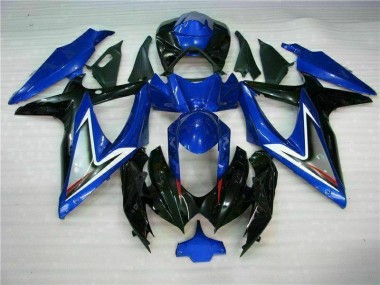 Carrosserie Suzuki GSXR 600 / 750 K8 2008-2010 - Bleu Noir
