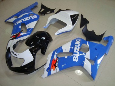 Carrosserie Suzuki GSXR 750 K1 K2 K3 2001-2003 - Bleu Blanc