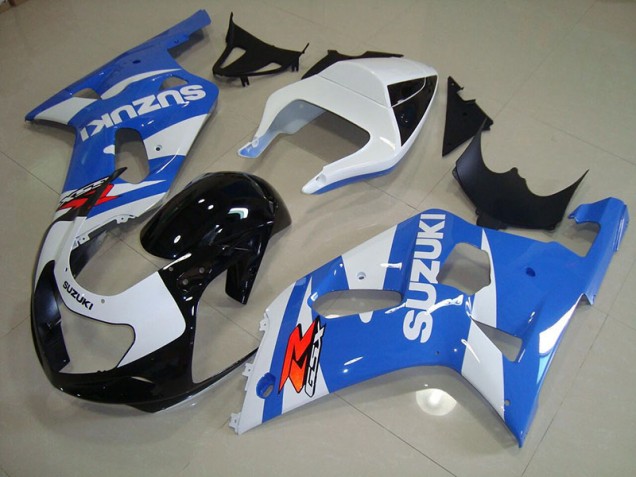 Carrosserie Suzuki GSXR 750 K1 K2 K3 2001-2003 - Bleu Blanc Carrosserie Suzuki GSXR 750 K1 K2 K3 2001-2003 - Bleu Blanc