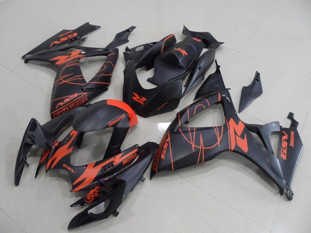 Carrosserie Suzuki GSXR 750 K6 2006-2007 - Noir Rouge Carrosserie Suzuki GSXR 750 K6 2006-2007 - Noir Rouge