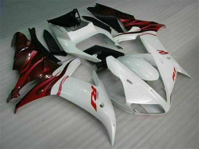 Carrosserie Yamaha R1 2002-2003 - Blanc Carrosserie Yamaha R1 2002-2003 - Blanc