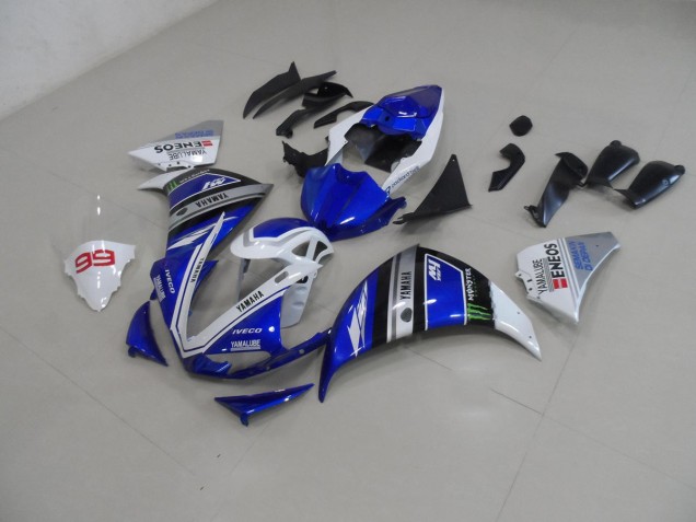 Carrosserie Yamaha R1 2009-2011 - Bleu Blanc Carrosserie Yamaha R1 2009-2011 - Bleu Blanc