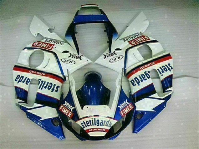 Carrosserie Yamaha R6 1998-2002 - Bleu Blanc Carrosserie Yamaha R6 1998-2002 - Bleu Blanc