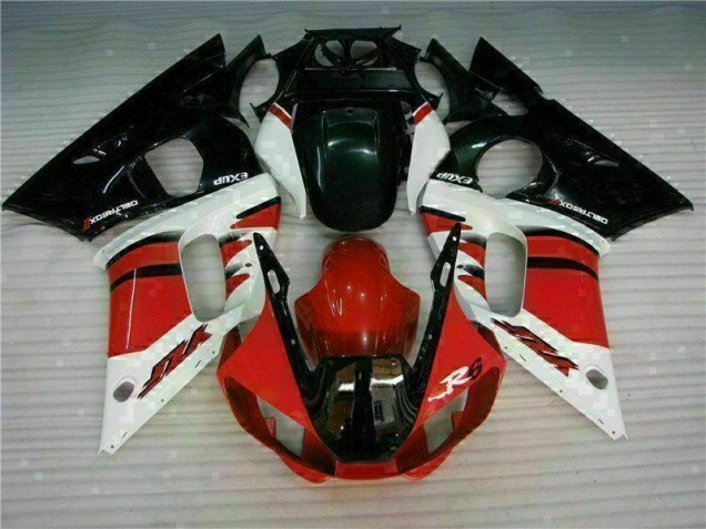 Carrosserie Yamaha R6 1998-2002 - Rouge Noir Carrosserie Yamaha R6 1998-2002 - Rouge Noir