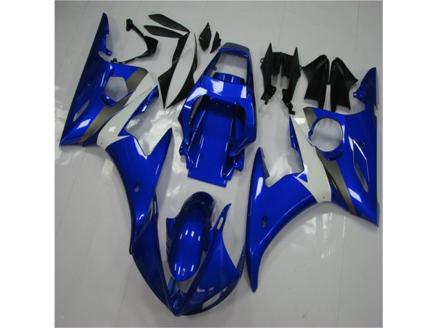 Carrosserie Yamaha R6 2003-2005 - Bleu Blanc Carrosserie Yamaha R6 2003-2005 - Bleu Blanc