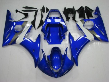 Carrosserie Yamaha R6 2003-2005 - Bleu Blanc