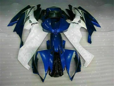 Carrosserie Yamaha R6 2006-2007 - Blanc Bleu