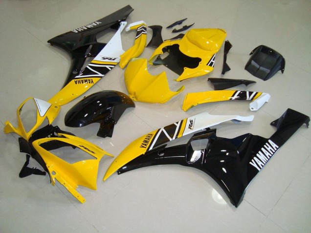 Carrosserie Yamaha R6 2006-2007 - Jaune Carrosserie Yamaha R6 2006-2007 - Jaune