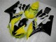 Carrosserie Yamaha R6 2006-2007 - Jaune Noir Carrosserie Yamaha R6 2006-2007 - Jaune Noir