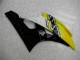 Carrosserie Yamaha R6 2006-2007 - Jaune Noir Carrosserie Yamaha R6 2006-2007 - Jaune Noir
