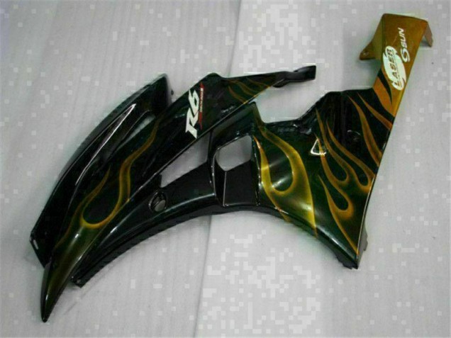Carrosserie Yamaha R6 2006-2007 - Noir Carrosserie Yamaha R6 2006-2007 - Noir