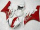 Carrosserie Yamaha R6 2006-2007 - Rouge Blanc Carrosserie Yamaha R6 2006-2007 - Rouge Blanc