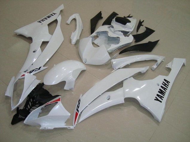 Carrosserie Yamaha R6 2008-2016 - Blanc Nacré Carrosserie Yamaha R6 2008-2016 - Blanc Nacré