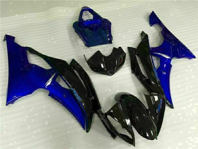 Carrosserie Yamaha R6 2008-2016 - Bleu Noir Carrosserie Yamaha R6 2008-2016 - Bleu Noir