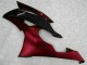 Carrosserie Yamaha R6 2008-2016 - Rouge Noir Carrosserie Yamaha R6 2008-2016 - Rouge Noir