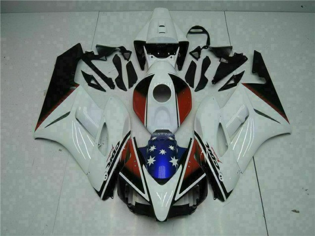 Kit Carénages Complet Honda CBR 1000 RR 2004-2005 - Blanc Noir Kit Carénages Complet Honda CBR 1000 RR 2004-2005 - Blanc Noir