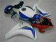 Kit Carénages Complet Honda CBR 1000 RR 2008-2011 - Blanc Bleu Kit Carénages Complet Honda CBR 1000 RR 2008-2011 - Blanc Bleu