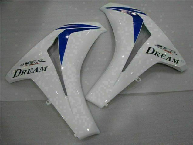 Kit Carénages Complet Honda CBR 1000 RR 2008-2011 - Blanc Bleu Kit Carénages Complet Honda CBR 1000 RR 2008-2011 - Blanc Bleu