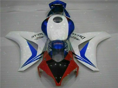 Kit Carénages Complet Honda CBR 1000 RR 2008-2011 - Blanc Bleu