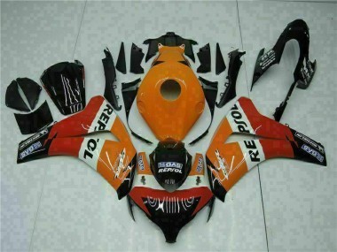 Kit Carénages Complet Honda CBR 1000 RR 2008-2011 - Orange Repsol