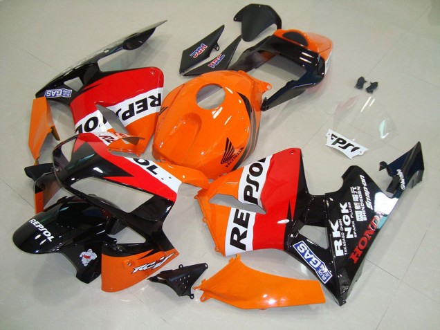 Kit Carénages Complet Honda CBR 600 RR 2003-2004 - Repsol Kit Carénages Complet Honda CBR 600 RR 2003-2004 - Repsol