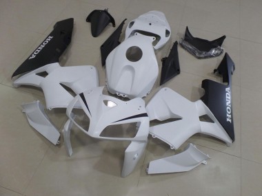 Kit Carénages Complet Honda CBR 600 RR 2005-2006 - Blanc Noir