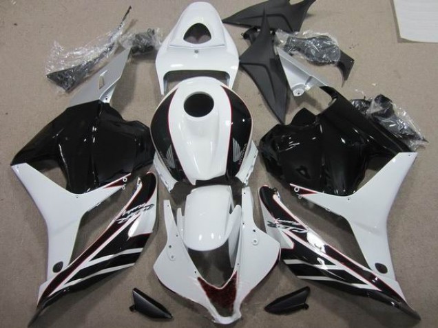 Kit Carénages Complet Honda CBR 600 RR 2009-2012 - Noir Blanc