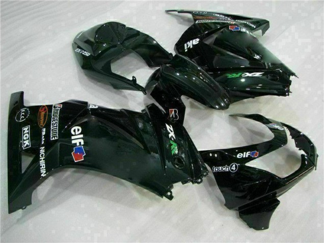 Kit Carénages Complet Kawasaki EX250 2008-2012 - Noir Kit Carénages Complet Kawasaki EX250 2008-2012 - Noir