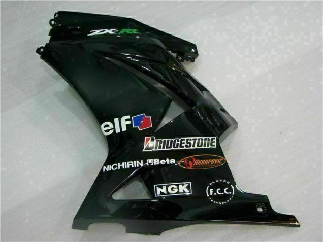 Kit Carénages Complet Kawasaki EX250 2008-2012 - Noir Kit Carénages Complet Kawasaki EX250 2008-2012 - Noir