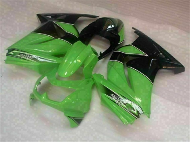 Kit Carénages Complet Kawasaki EX250 2008-2012 - Vert Noir Kit Carénages Complet Kawasaki EX250 2008-2012 - Vert Noir