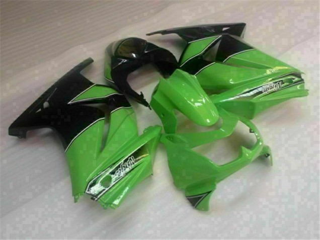 Kit Carénages Complet Kawasaki EX250 2008-2012 - Vert Noir Kit Carénages Complet Kawasaki EX250 2008-2012 - Vert Noir