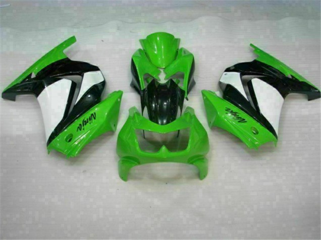 Kit Carénages Complet Kawasaki EX250 2008-2012 - Vert Noir Ninja Kit Carénages Complet Kawasaki EX250 2008-2012 - Vert Noir Ninja