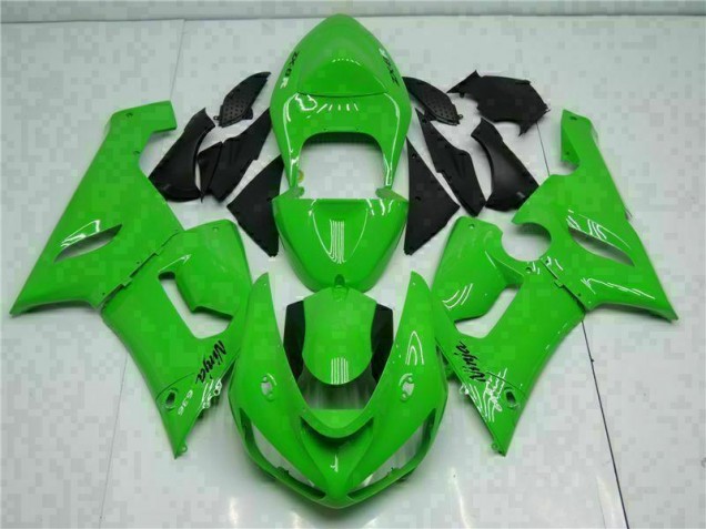 Kit Carénages Complet Kawasaki ZX6R 2005-2006 - Vert Kit Carénages Complet Kawasaki ZX6R 2005-2006 - Vert