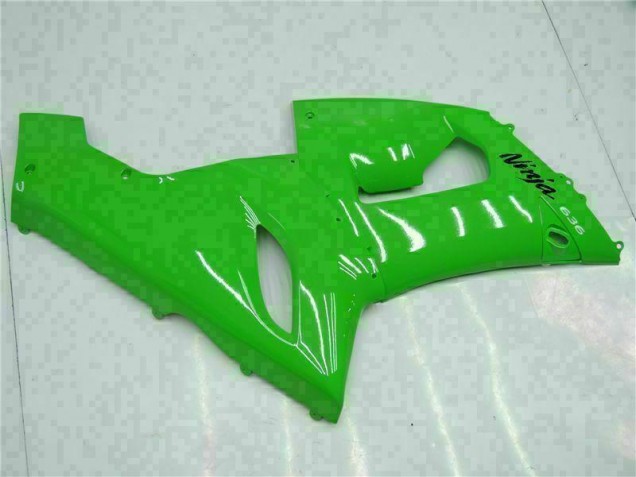 Kit Carénages Complet Kawasaki ZX6R 2005-2006 - Vert Kit Carénages Complet Kawasaki ZX6R 2005-2006 - Vert