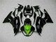 Kit Carénages Complet Kawasaki ZX6R 2009-2012 - Noir Vert Kit Carénages Complet Kawasaki ZX6R 2009-2012 - Noir Vert