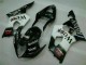 Kit Carénages Complet Suzuki GSXR 1000 K3 2003-2004 - Blanc Noir Kit Carénages Complet Suzuki GSXR 1000 K3 2003-2004 - Blanc Noir