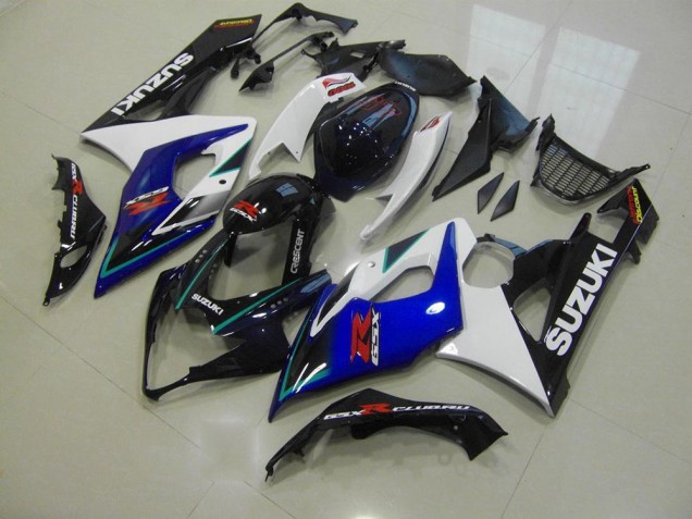 Kit Carénages Complet Suzuki GSXR 1000 K5 2005-2006 - Bleu Blanc Kit Carénages Complet Suzuki GSXR 1000 K5 2005-2006 - Bleu Blanc
