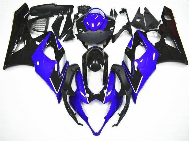 Kit Carénages Complet Suzuki GSXR 1000 K5 2005-2006 - Bleu Noir Kit Carénages Complet Suzuki GSXR 1000 K5 2005-2006 - Bleu Noir