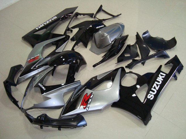 Kit Carénages Complet Suzuki GSXR 1000 K5 2005-2006 - Gris Noir Kit Carénages Complet Suzuki GSXR 1000 K5 2005-2006 - Gris Noir