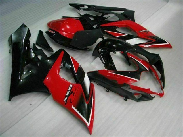 Kit Carénages Complet Suzuki GSXR 1000 K5 2005-2006 - Rouge Noir Kit Carénages Complet Suzuki GSXR 1000 K5 2005-2006 - Rouge Noir