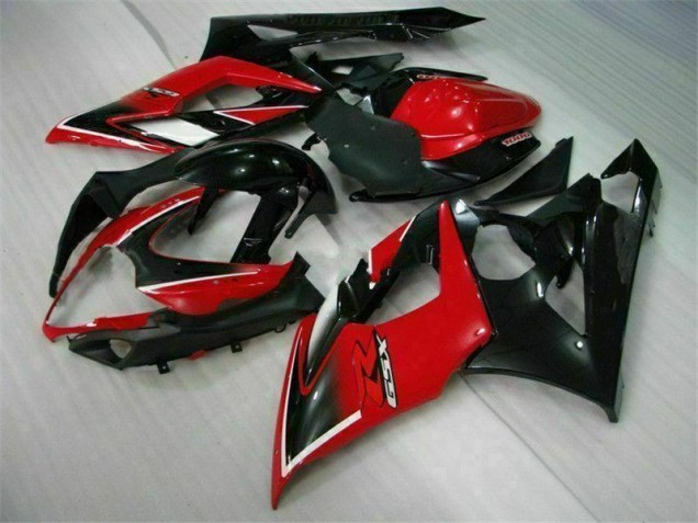 Kit Carénages Complet Suzuki GSXR 1000 K5 2005-2006 - Rouge Noir Kit Carénages Complet Suzuki GSXR 1000 K5 2005-2006 - Rouge Noir