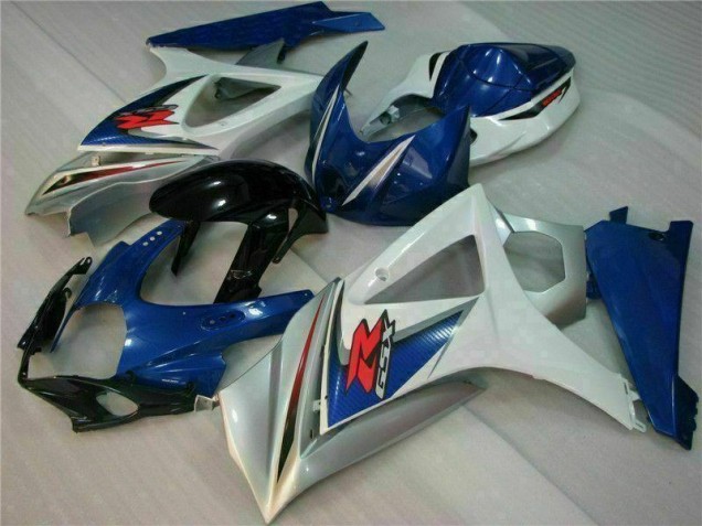 Kit Carénages Complet Suzuki GSXR 1000 K7 2007-2008 - Bleu Blanc Kit Carénages Complet Suzuki GSXR 1000 K7 2007-2008 - Bleu Blanc