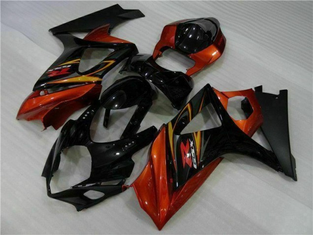 Kit Carénages Complet Suzuki GSXR 1000 K7 2007-2008 - Noir Kit Carénages Complet Suzuki GSXR 1000 K7 2007-2008 - Noir