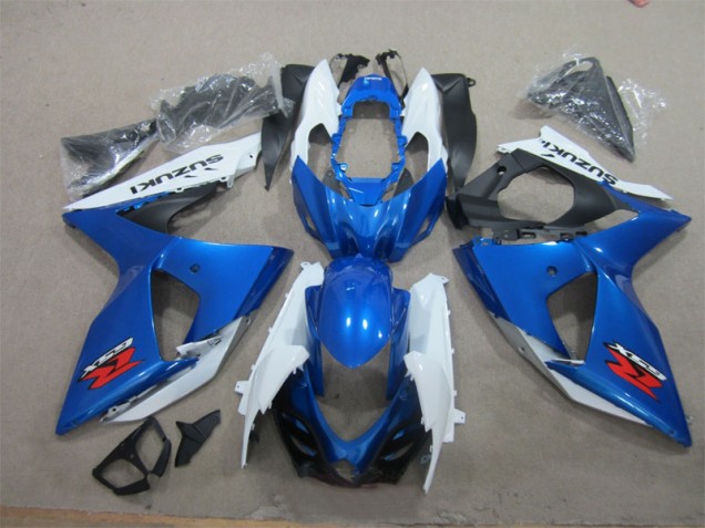 Kit Carénages Complet Suzuki GSXR 1000 K9 2009-2016 - Bleu Blanc Kit Carénages Complet Suzuki GSXR 1000 K9 2009-2016 - Bleu Blanc