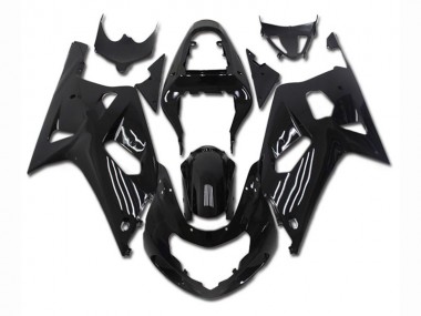 Kit Carénages Complet Suzuki GSXR 600 / 750 K1 K2 K3 2001-2003 - Noir