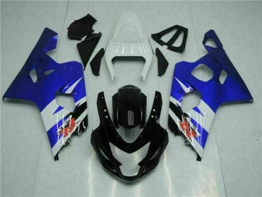 Kit Carénages Complet Suzuki GSXR 600 / 750 K4 2004-2005 - Bleu Noir