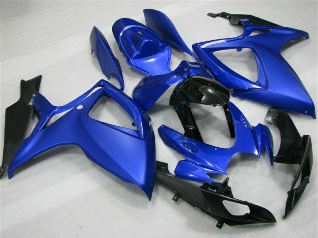 Kit Carénages Complet Suzuki GSXR 600 / 750 K6 2006-2007 - Bleu Noir Kit Carénages Complet Suzuki GSXR 600 / 750 K6 2006-2007 - Bleu Noir